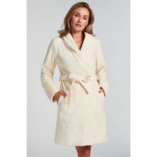 Hunkemöller Albornoz Fleece Blanco - Hunkemöller - Modalova