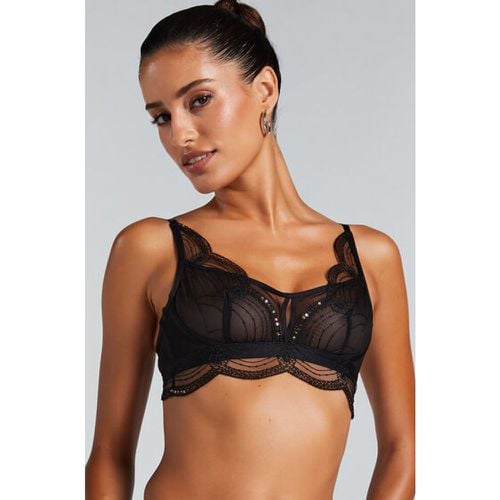 Hunkemöller Bralette Ruby Negro - Hunkemöller - Modalova