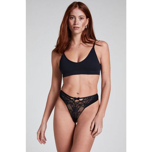 Hunkemöller Tanga Alora Negro - Hunkemöller - Modalova