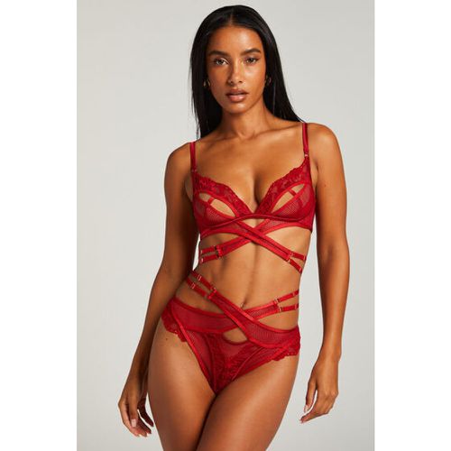 Hunkemöller Tanga Pleasure Rojo - Hunkemöller - Modalova