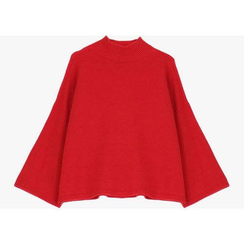 Maglione con ampie maniche e collo alto - Imperial - Modalova