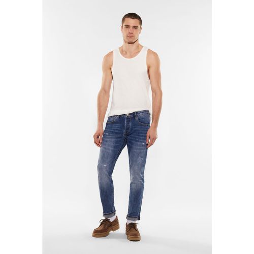 Jeans slim-fit effetto délavé con abrasioni - Imperial - Modalova