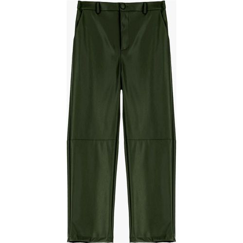 Pantaloni sartoriali in similpelle - Imperial - Modalova