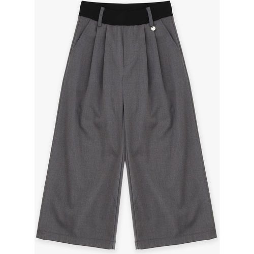 Pantaloni straight bambina con pinces - Imperial - Modalova