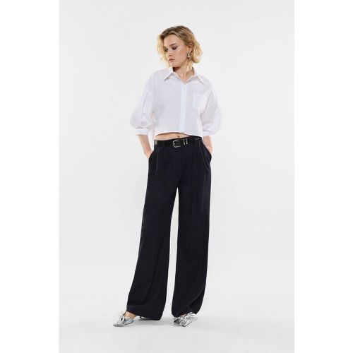 Pantaloni straight con pinces e piega stirata - Imperial - Modalova