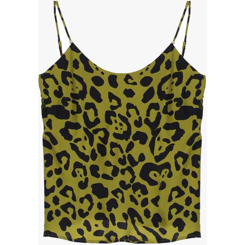 Top con spalline sottili leopardato - Imperial - Modalova