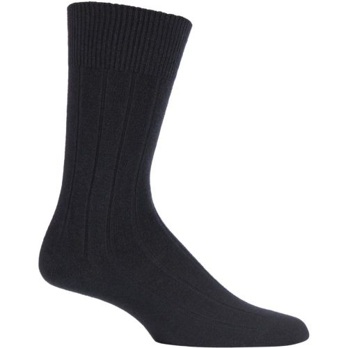 Pair Lhasa Rib Cashmere Blend Casual Socks Men's 5.5-8 Mens - Falke - Modalova