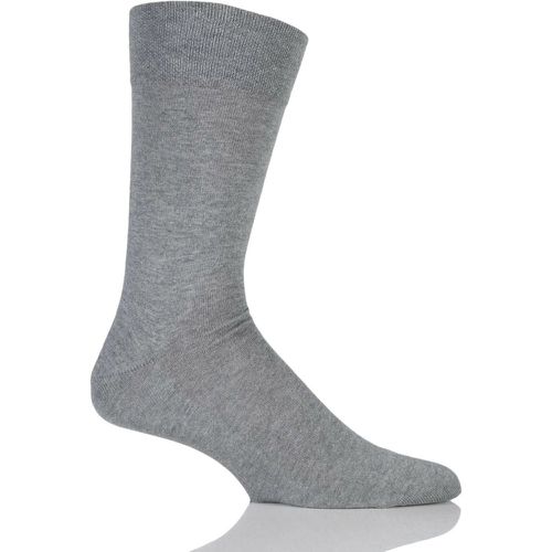 Pair Light Melange Sensitive London Cotton Left and Right Socks With Comfort Cuff Men's 11.5-14 Mens - Falke - Modalova