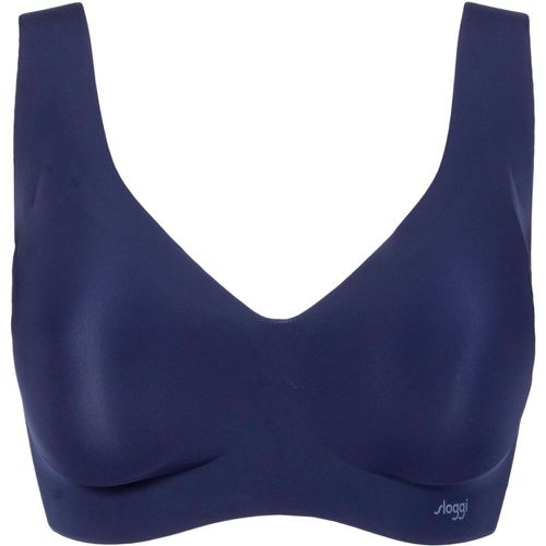 Women's Zero Feel Seamfree Bralette with Removable Pads Navy Large - Sloggi - Modalova