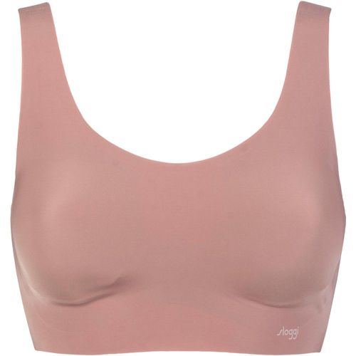 Women's Zero Feel Seamfree Bralette Top with Removable Pads Cacao Medium - Sloggi - Modalova