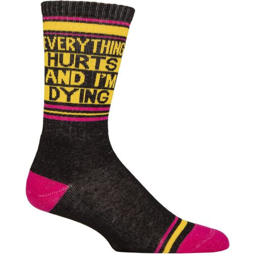 Gumball Poodle 1 Pair Everything Hurts and I'm Dying Cotton Socks One Size - SockShop - Modalova