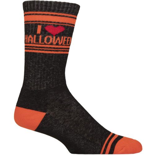 Pair I Love Halloween Cotton Socks Multi One Size - Gumball Poodle - Modalova