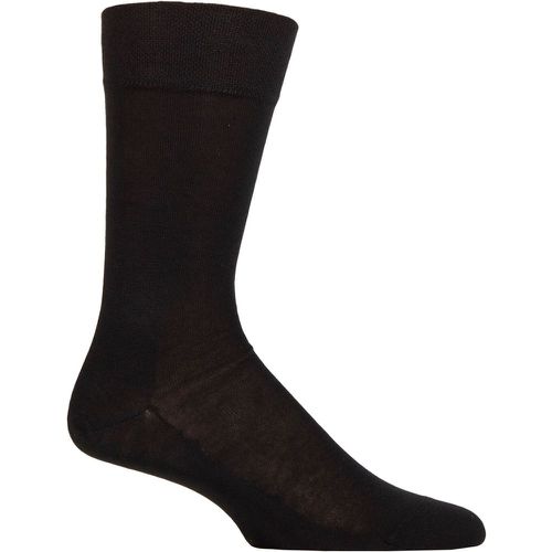 Mens 1 Pair Sensitive New York Plain Socks 11.5-14.5 Mens - Falke - Modalova