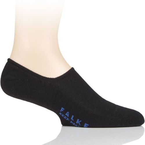 Mens 1 Pair Keep Warm Virgin Wool Trainer Socks 11-12.5 Mens - Falke - Modalova