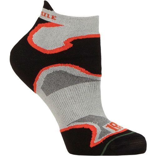 Mens and Ladies 1 Pair 1000 Mile Multi Sport Fusion Socklet Socks Silver / Orange 12-14 Mens - SockShop - Modalova