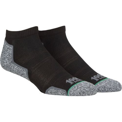 Mens and Women's 2 Pair Run Anklet Socks 12-14 Mens - 1000 Mile - Modalova