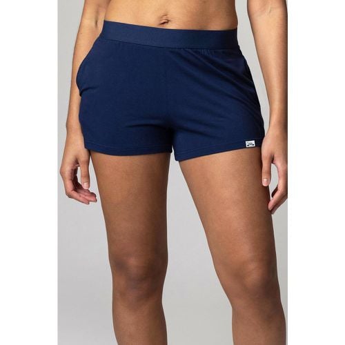 Women's 1 Pack Bamboo Loungewear Selection Shorts Navy Shorts 12 Ladies - Lazy Panda - Modalova