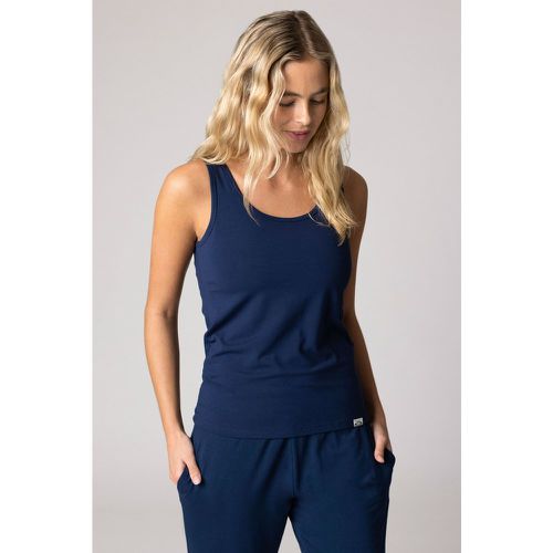 Women's 1 Pack Bamboo Loungewear Selection Vest Top Navy Vest Top 16 Ladies - Lazy Panda - Modalova