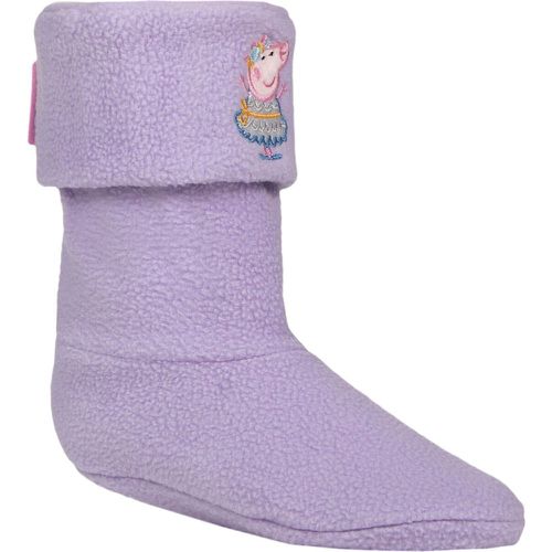 Totes 1 Pair Kids Peppa Pig Welly Liner Socks Peppa 7-8 Years - SockShop - Modalova