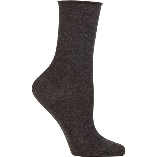 Women's 1 Pair Active Breeze Socks Anthracite Melange 5.5-8 Ladies - Falke - Modalova