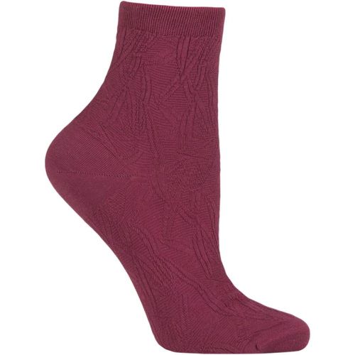 Women's 1 Pair Fresh Herbs Cotton Anklet Socks Plum Pie 5.5-6.5 Ladies - Falke - Modalova