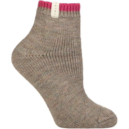 Women's 1 Pair Cosy Plush Wool and Alpaca Socks Nutmeg Melange 5.5-8 Ladies - Falke - Modalova