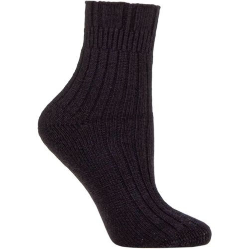 Women's 1 Pair Ribbed Wool Bed Socks 5.5-8 Ladies - Falke - Modalova