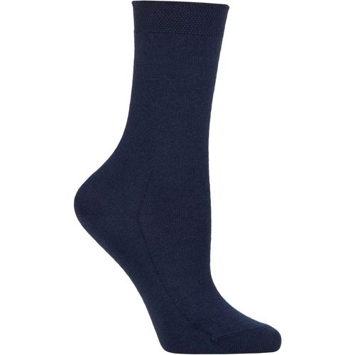 Women's 1 Pair No 1 85% Cashmere Socks Navy 2.5-3.5 Ladies - Falke - Modalova