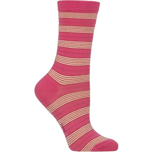 Women's 1 Pair Falke Stripe Uniform Cotton Socks Candy 39-42 - SockShop - Modalova