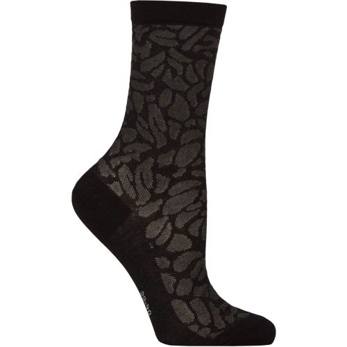 Women's 1 Pair Falke Creole Texture Animal Print Cotton Socks 7-8 Women's - SockShop - Modalova