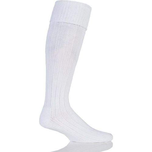 Pair Arctic Birkdale Cotton Cushioned Knee High Golf Socks Men's 12-14 Mens - Glenmuir - Modalova