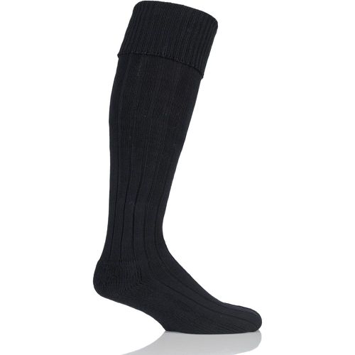Pair Birkdale Cotton Cushioned Knee High Golf Socks Men's 12-14 Mens - Glenmuir - Modalova
