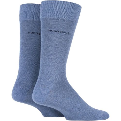 Pair BOSS Plain 75% Cotton Socks Men's 5.5-8 Mens - Hugo Boss - Modalova