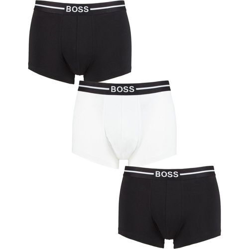 Mens 3 Pack BOSS Organic Cotton Boxer Trunks Large - Hugo Boss - Modalova