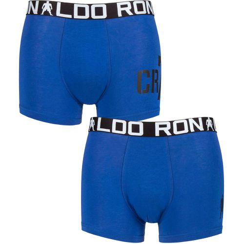 Boys 2 Pack Cotton Boxer Shorts /Black 13-15 Years - CR7 - Modalova