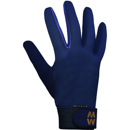 Mens and Ladies 1 Pair Long Climatec Sports Gloves Navy 10.5 - MacWet - Modalova