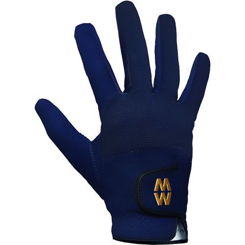 Mens and Women's 1 Pair Short Mesh Sports Gloves Navy 10.5 - MacWet - Modalova