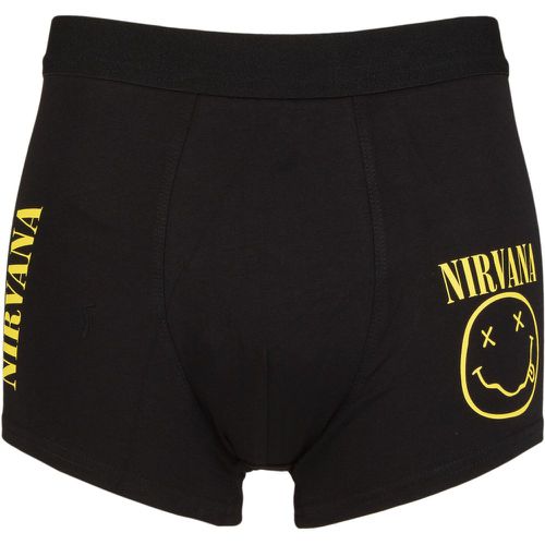 Music Collection 1 Pack Nirvana Boxer Shorts Large - SockShop - Modalova