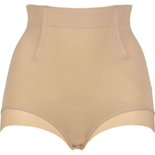 Women's 1 Pack It's a Cinch Hi Waisted Brief Underwear Rose Beige UK 14-16 - Ambra - Modalova