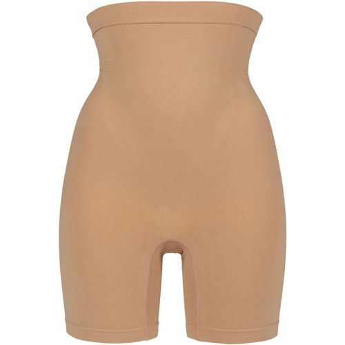 Women's 1 Pack Ambra Killer Curves Hi-Waisted Shaping Shorts Toffee UK 10-12 - SockShop - Modalova