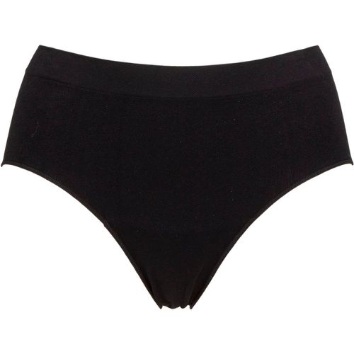 Ladies 1 Pack Bare Essentials Midi Brief Underwear UK 12-14 - Ambra - Modalova