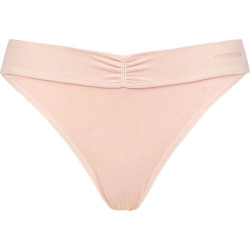 Women's 1 Pack Bamboo Basics Bamboo Bikini Brief Underwear Putty UK 16-18 - Ambra - Modalova