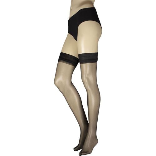 Women's 1 Pair Trasparenze Antares Love Backseam Hold Ups XS/S - SockShop - Modalova