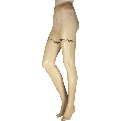 Women's 1 Pair Trasparenze Antares Love Backseam Tights Cosmetic II - SockShop - Modalova