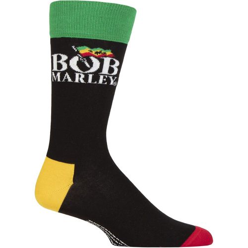 Music Collection 1 Pair Bob Marley Cotton Socks Logo One Size - SockShop - Modalova
