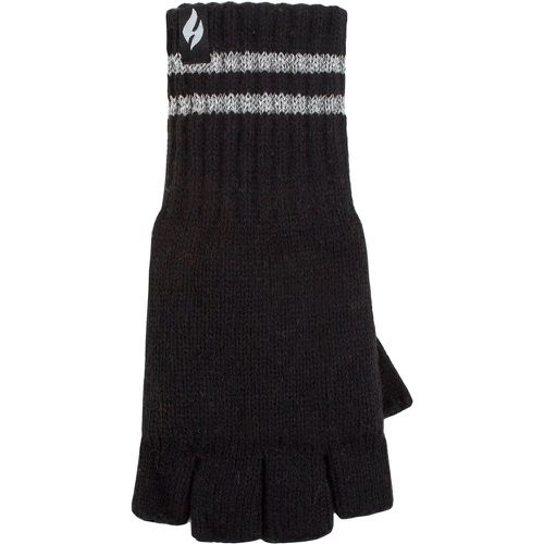 Mens 1 Pair SOCKSHOP 3.2 TOG Workforce Fingerless Gloves One Size - Heat Holders - Modalova