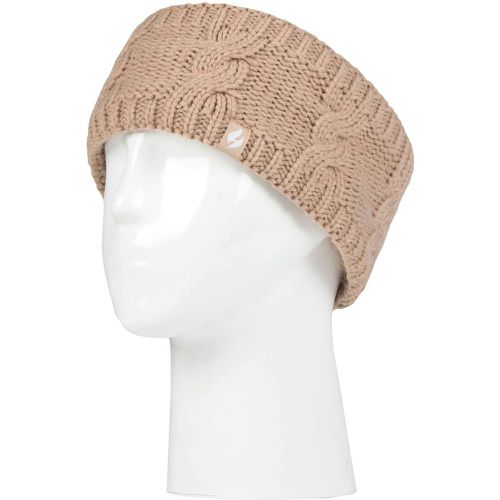 Ladies 1 Pack SOCKSHOP Alta Headband Beige One Size - Heat Holders - Modalova