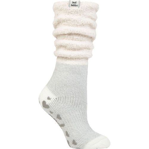 Women's 1 Pair Lounge Cosy Slouch Socks Hydra / Silver 4-8 - Heat Holders - Modalova