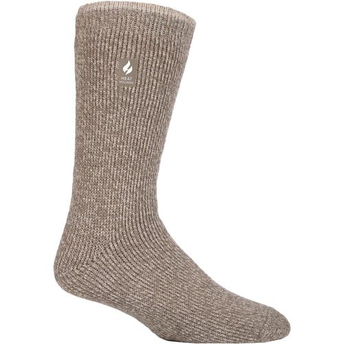 Mens 1 Pair SOCKSHOP 2.9 TOG Merino Wool Socks Oatmeal 6-11 Mens - Heat Holders - Modalova