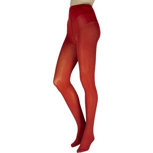Women's 1 Pair 60 Denier Opaque Tights Rust L - Charnos - Modalova
